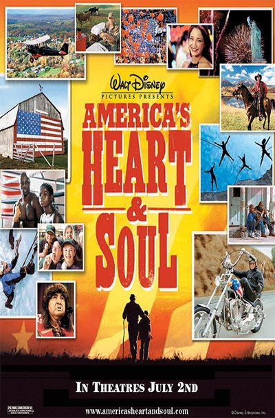 Disney Americas Heart and Soul poster