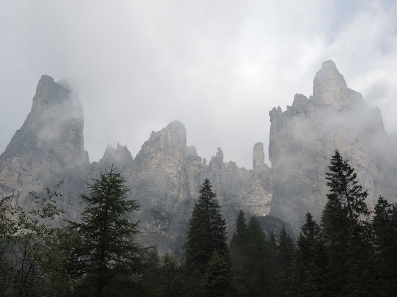 Near the Civetta ridge, Dolomites