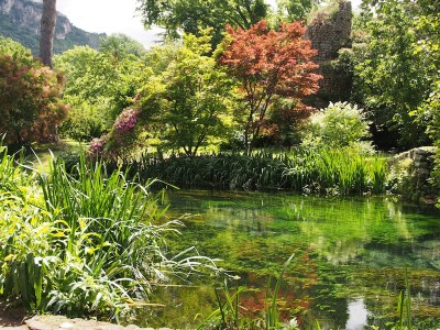 The Garden of Ninfa, Italy