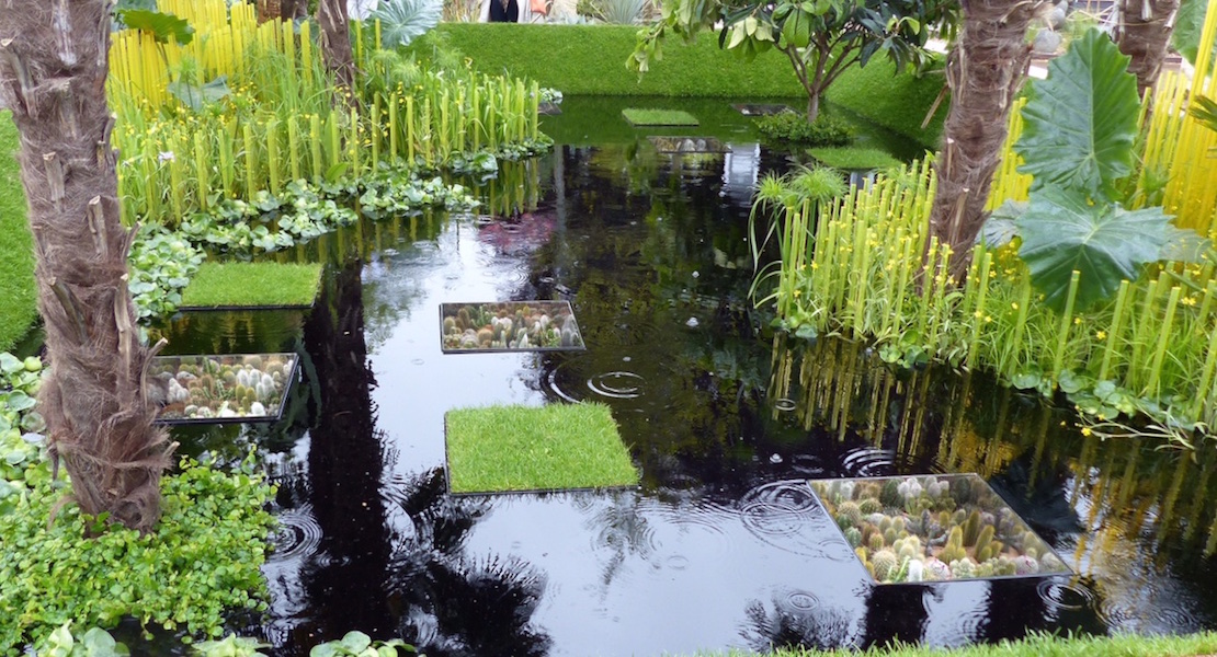 Chelsea Flower Show 2015 Fresh garden 'World Vision Garden: Grow Hope'. Design John Warland