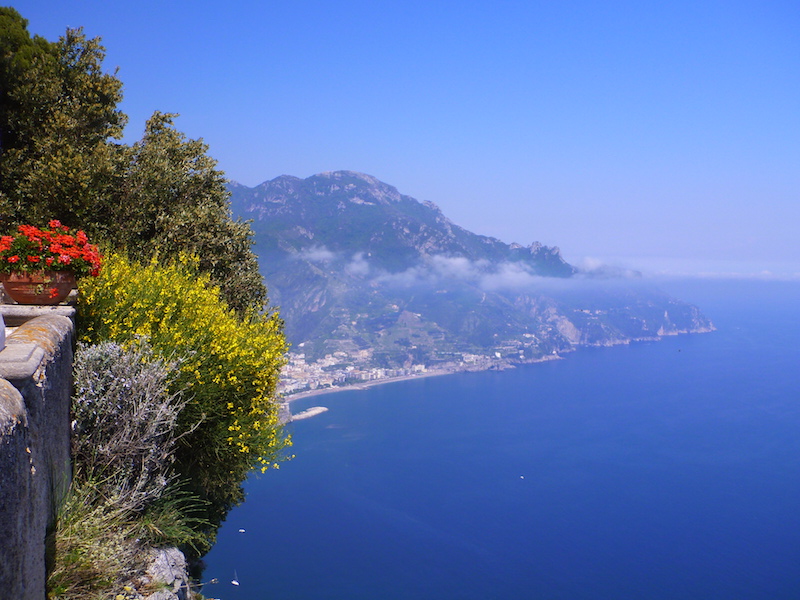 The view from Villa Cimbrone, Amalfi Coast, Italy