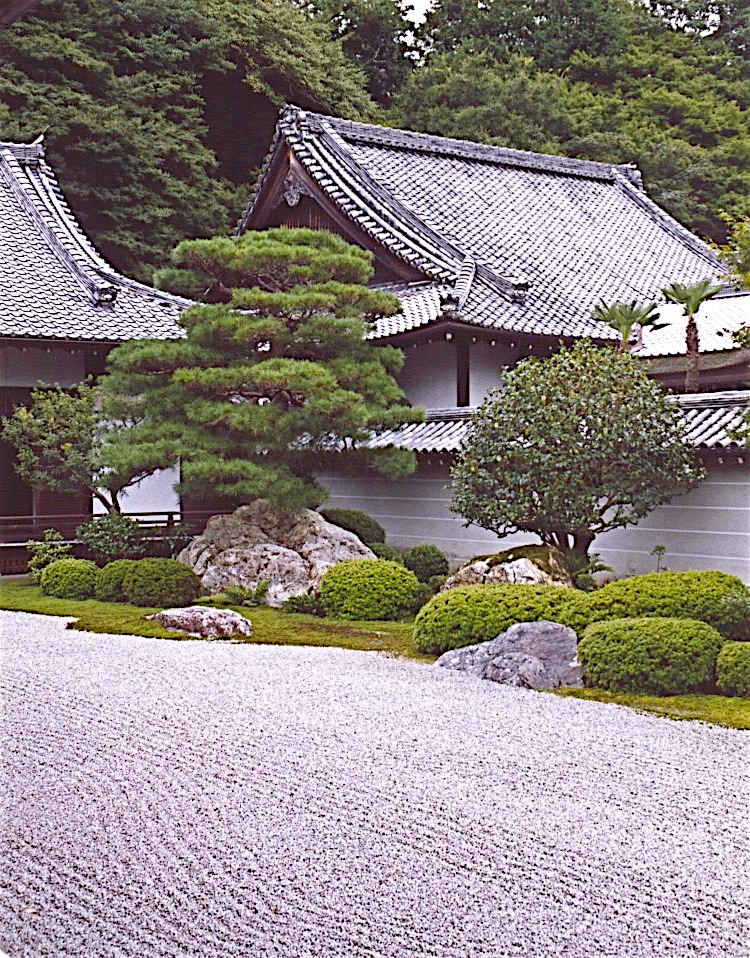 Edo period Zen-style Hojo garden at Nanzenji Temple