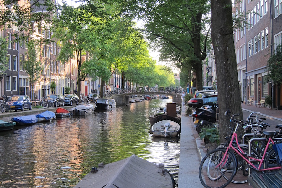 Sedate canals and cycling make Amsterdam a relaxed place