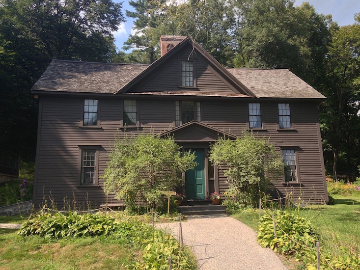 Orchard House, Louisa May Alcott's house and garden. Photo victorgrigas